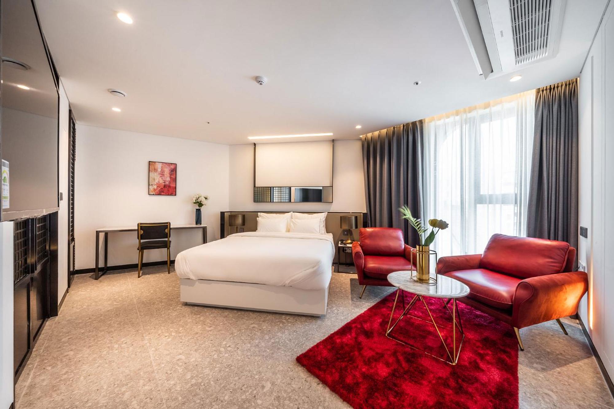 Hotel The Castle Jamsil-Sene Seoul Exterior foto